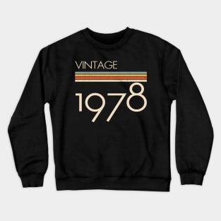 Vintage Classic 1978 Crewneck Sweatshirt